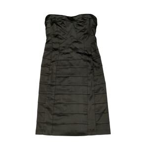 Arden B  Strapless Bodycon Evening Formal date night Mini Dress bandage Black XS